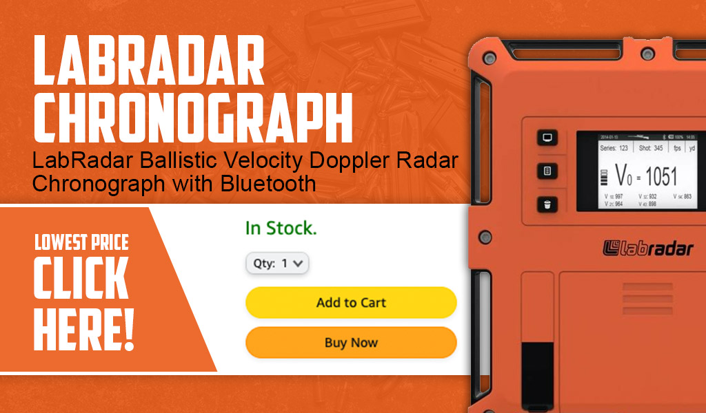 LabRadar Ballistic Velocity Doppler Radar Chronograph with Bluetooth