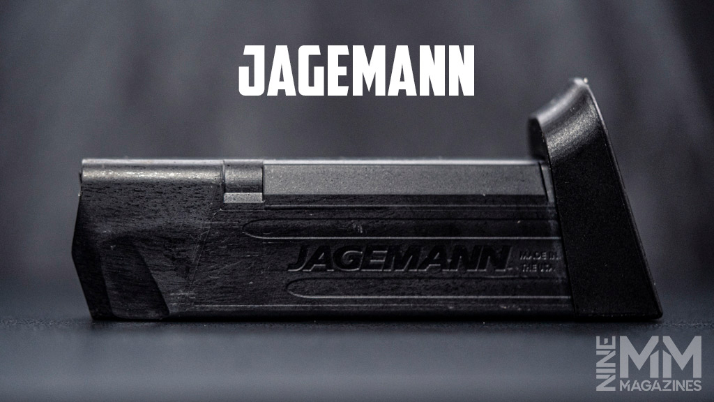 a photo of a Jagemann handgun magazine