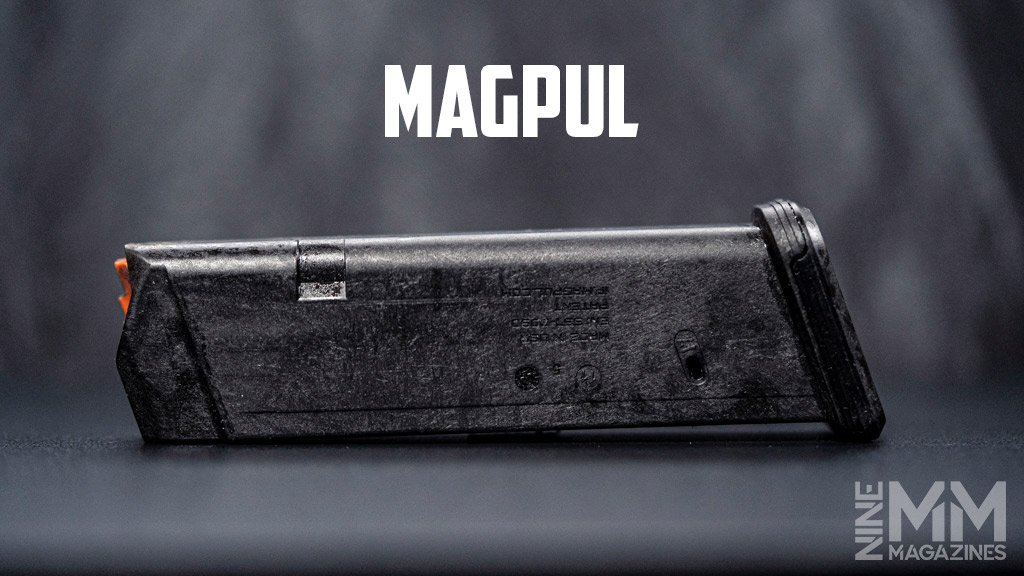a photo of a magpul Glock 17 magazine test