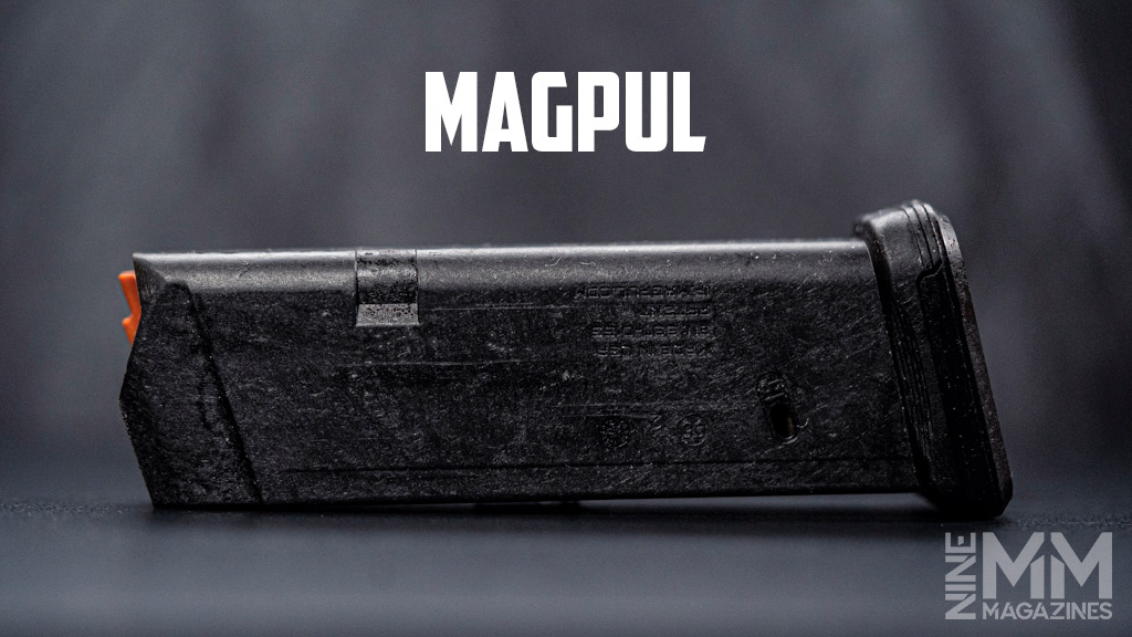 a photo of a magpul Glock 19 magazine test