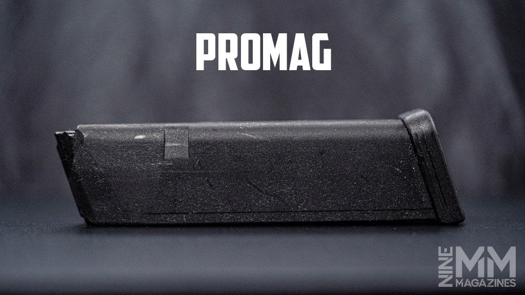 a photo of a promag brand handgun magazine