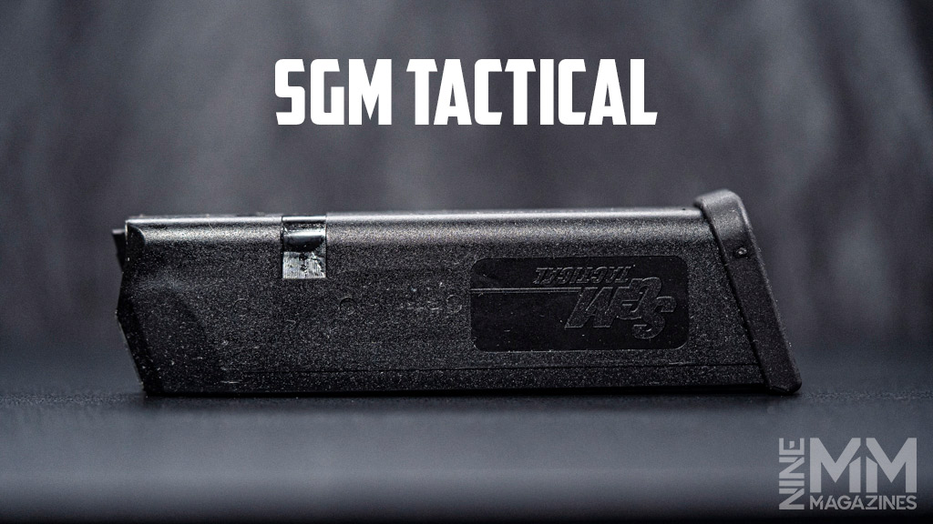 a photo of a SGM Tactical brand handgun magazine