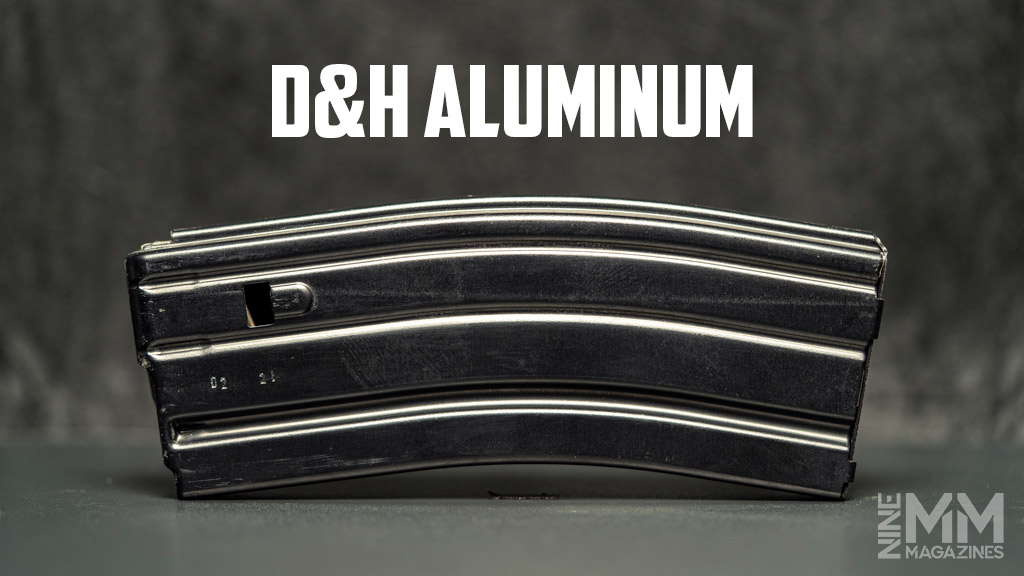 a photo of the D&H aluminum ar-15 magazine