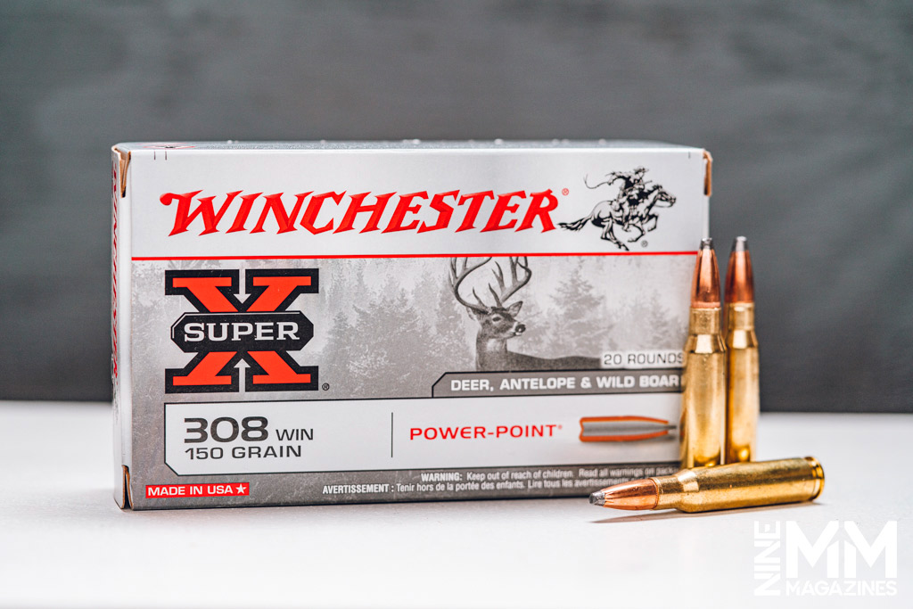 a photo of Winchester Super X 308 150gr centerfire ammo