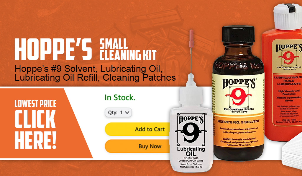 Hoppe’s small gun cleaning kit