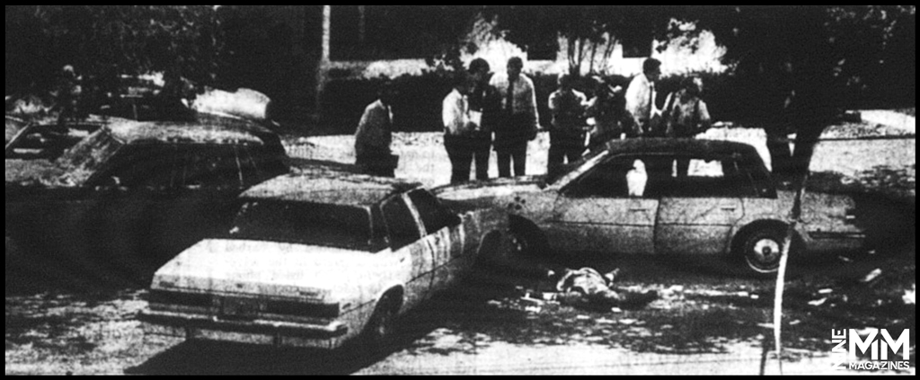 a historical photo of the 1986 miami shootout