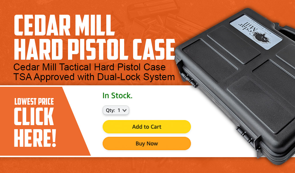 Cedar Mill Tactical Hard Pistol Case