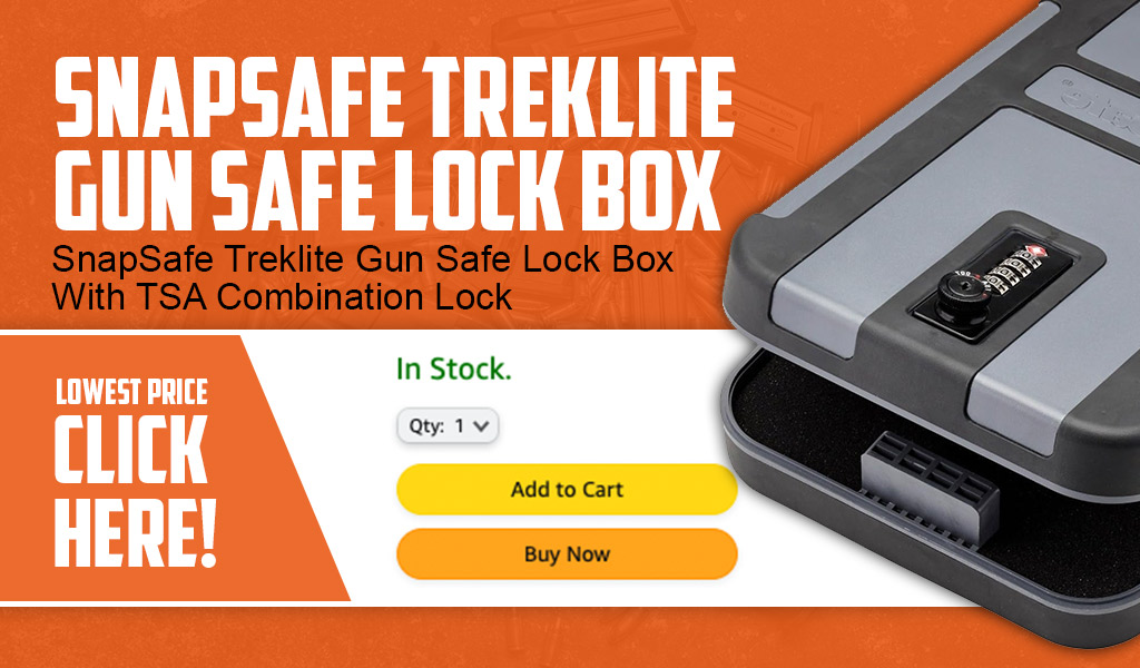 SnapSafe Treklite Gun Safe Lock Box