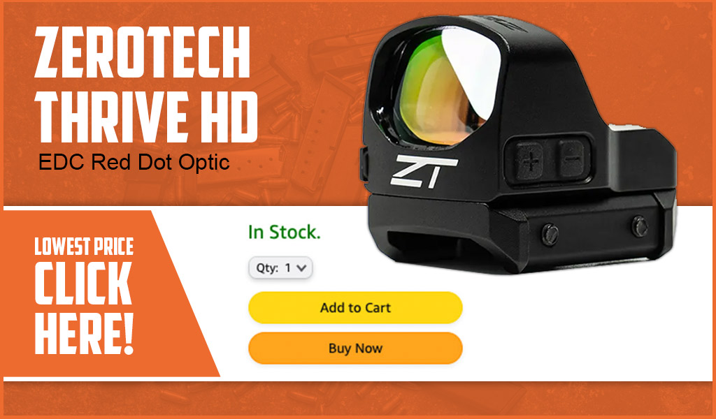 a photo of the ZeroTech Thrive HD Red Dot Optic