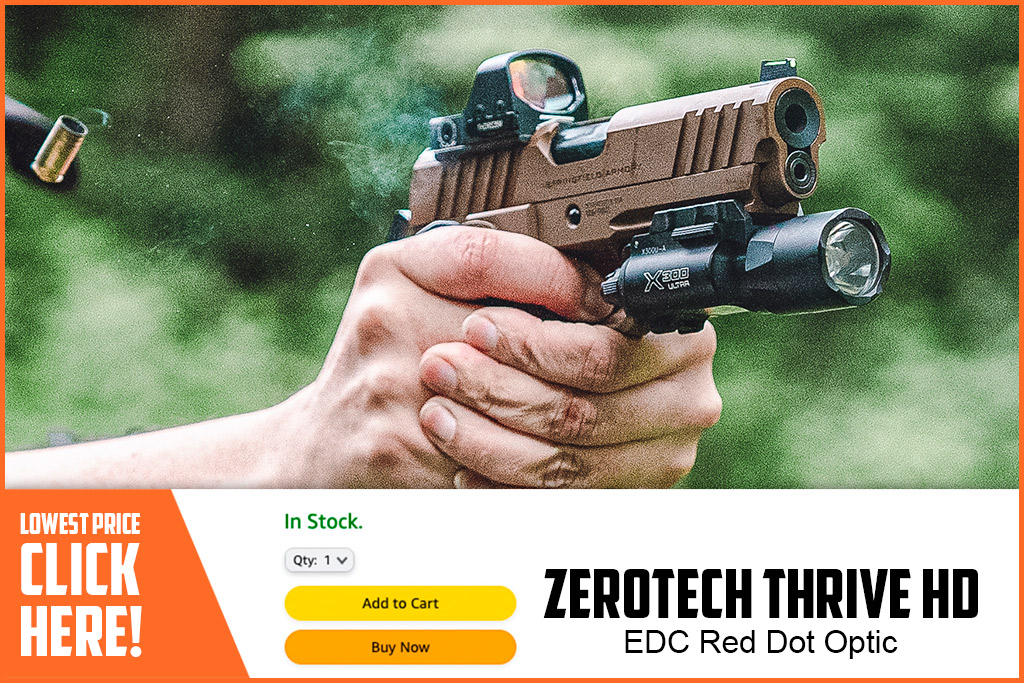 a photo of the ZeroTech Thrive HD Red Dot Optic