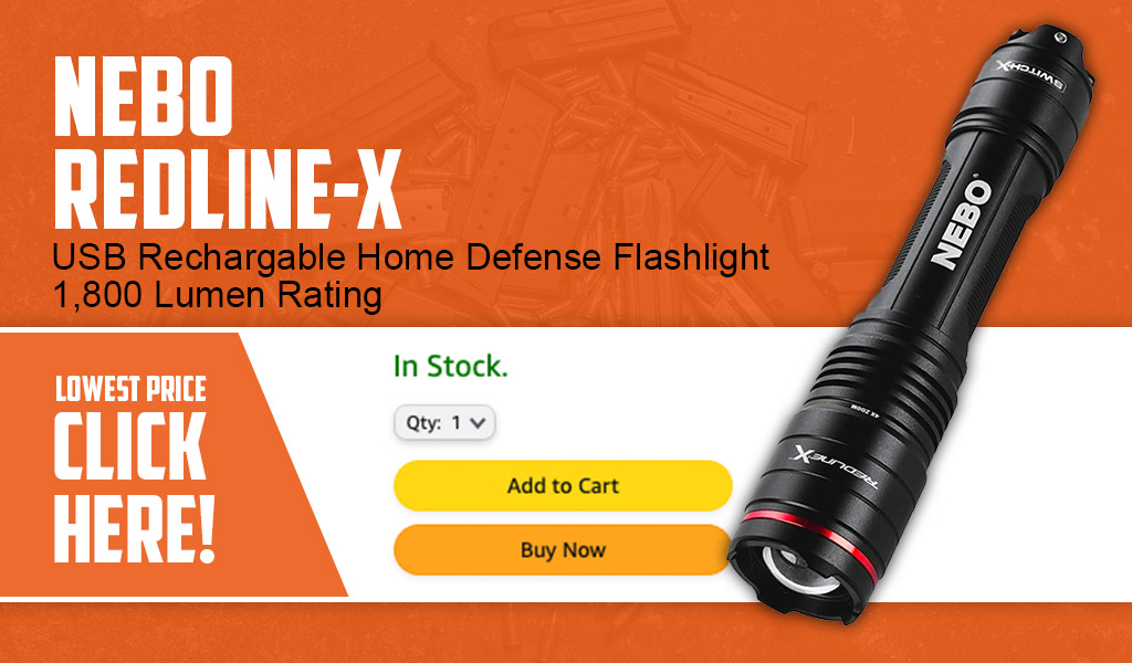 a listing for the NEBO Redline X flashlight