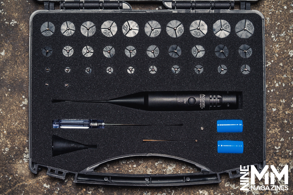CVLIFE Professional Laser Bore Sight kit a photo of the CVLIFE Professional Laser Bore Sight kit