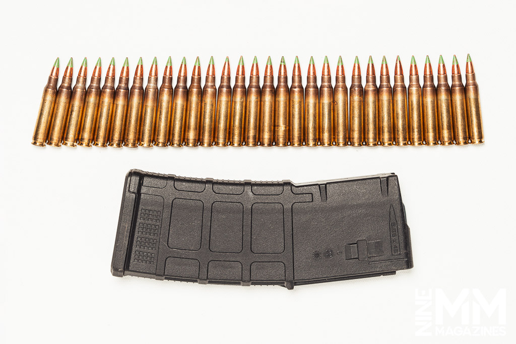 a photo of a high capacity magazine