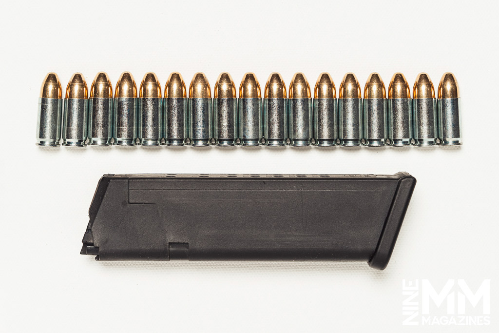 a photo of a double stack magazine