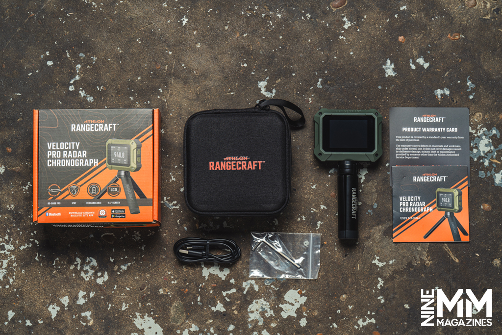a photo of the Athlon Rangecraft Velocity Pro unboxing